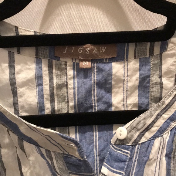 Jigsaw London Crinkle Cotton - Picture 3 of 5